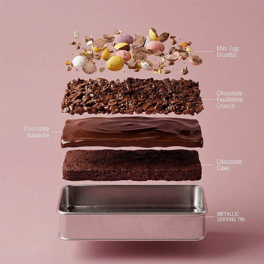 Mini Egg Crunch Cake