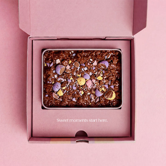 Mini Egg Crunch Cake